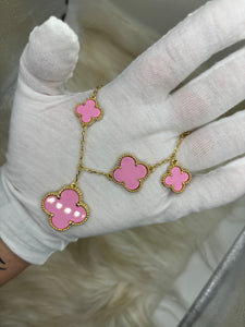 Pulsera VC rosa Barbie Chunky