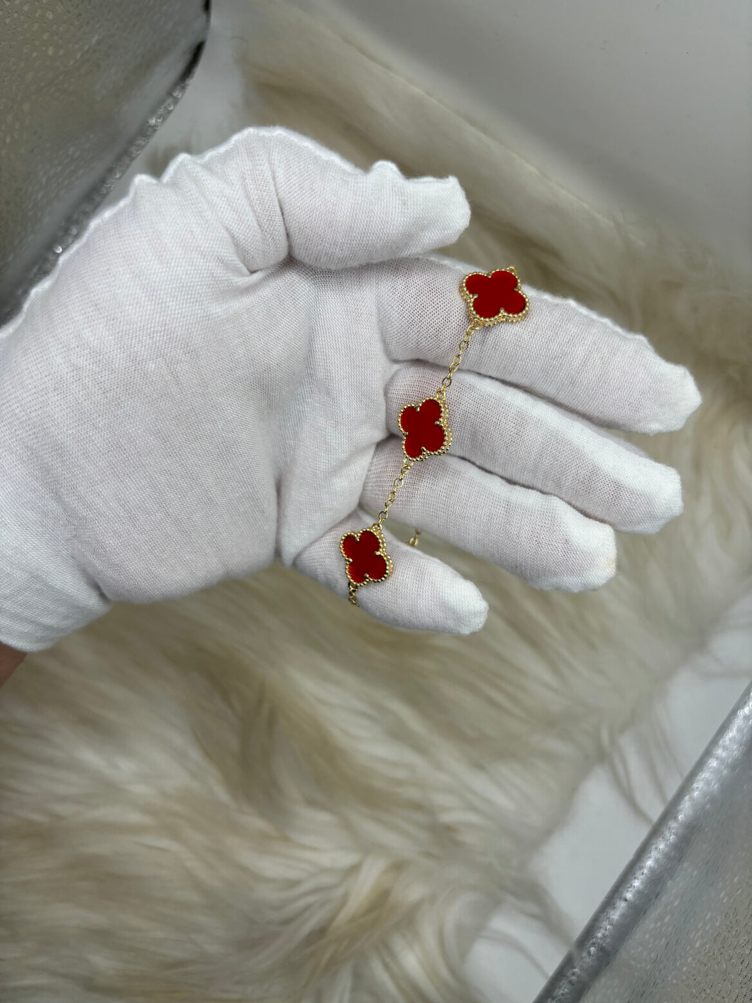 Pulsera VC clásica roja