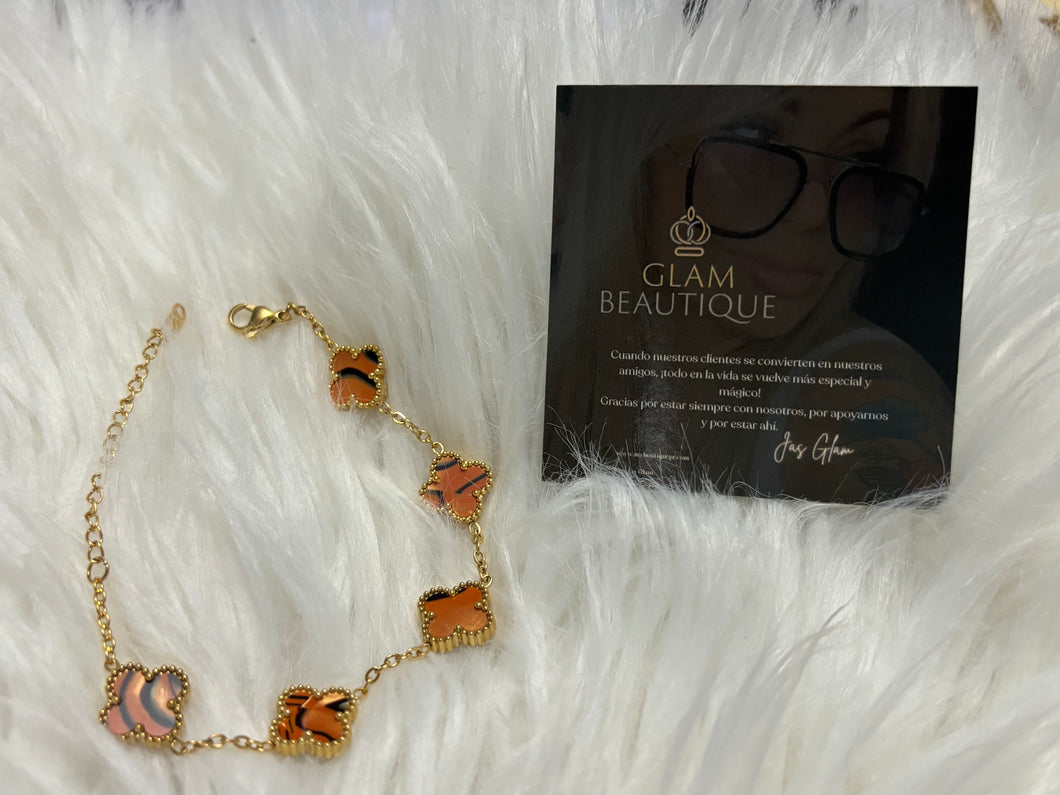 Pulsera Clover tigre 🐯